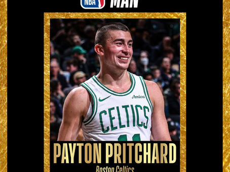 Pritchard Wins 6th Man of the Year
