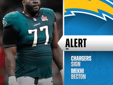 Chargers Sign Becton