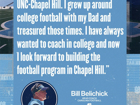 UNC Hires Belichick
