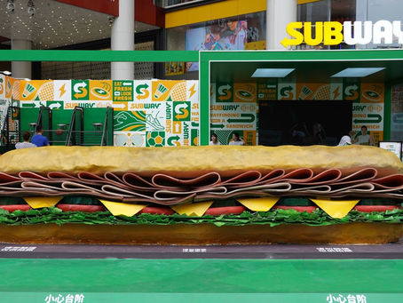 Subway going big in China!