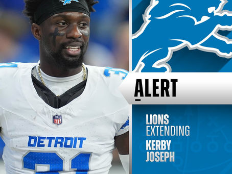 Lions Extend Joseph
