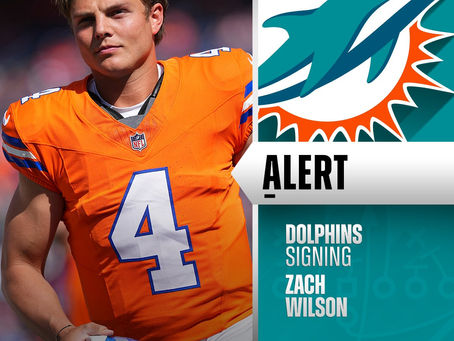 Dolphins Sign Wilson