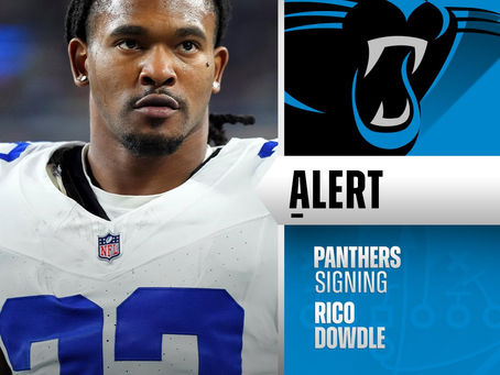 Panthers Sign Dowdle