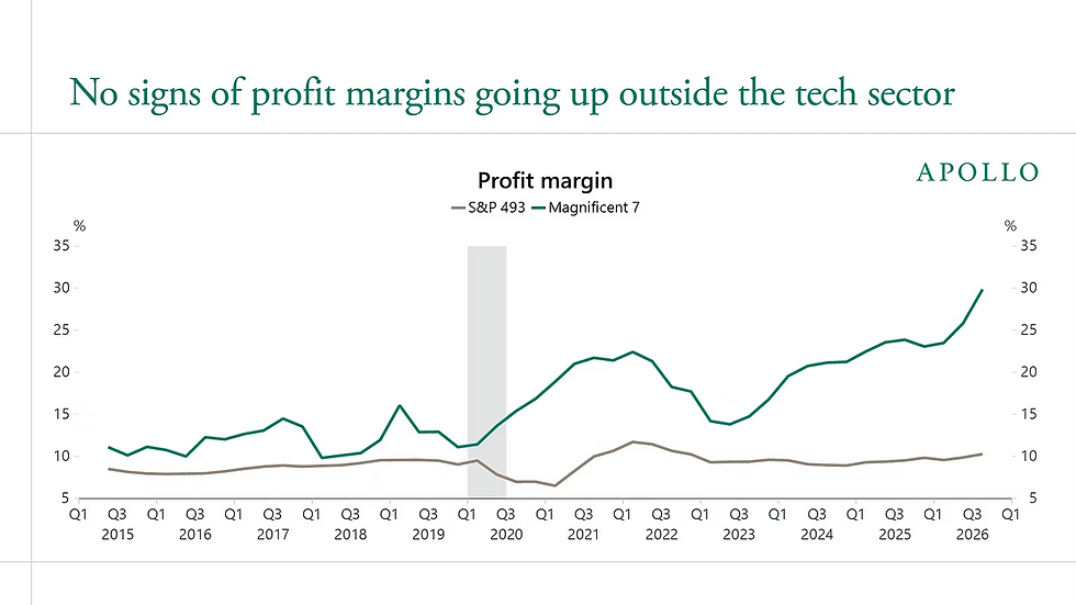 Apollo study: no productivity growth from AI outside the IT sector