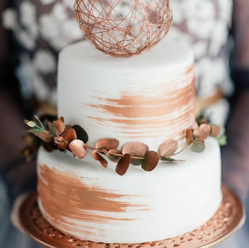 matrimonio a tema rame