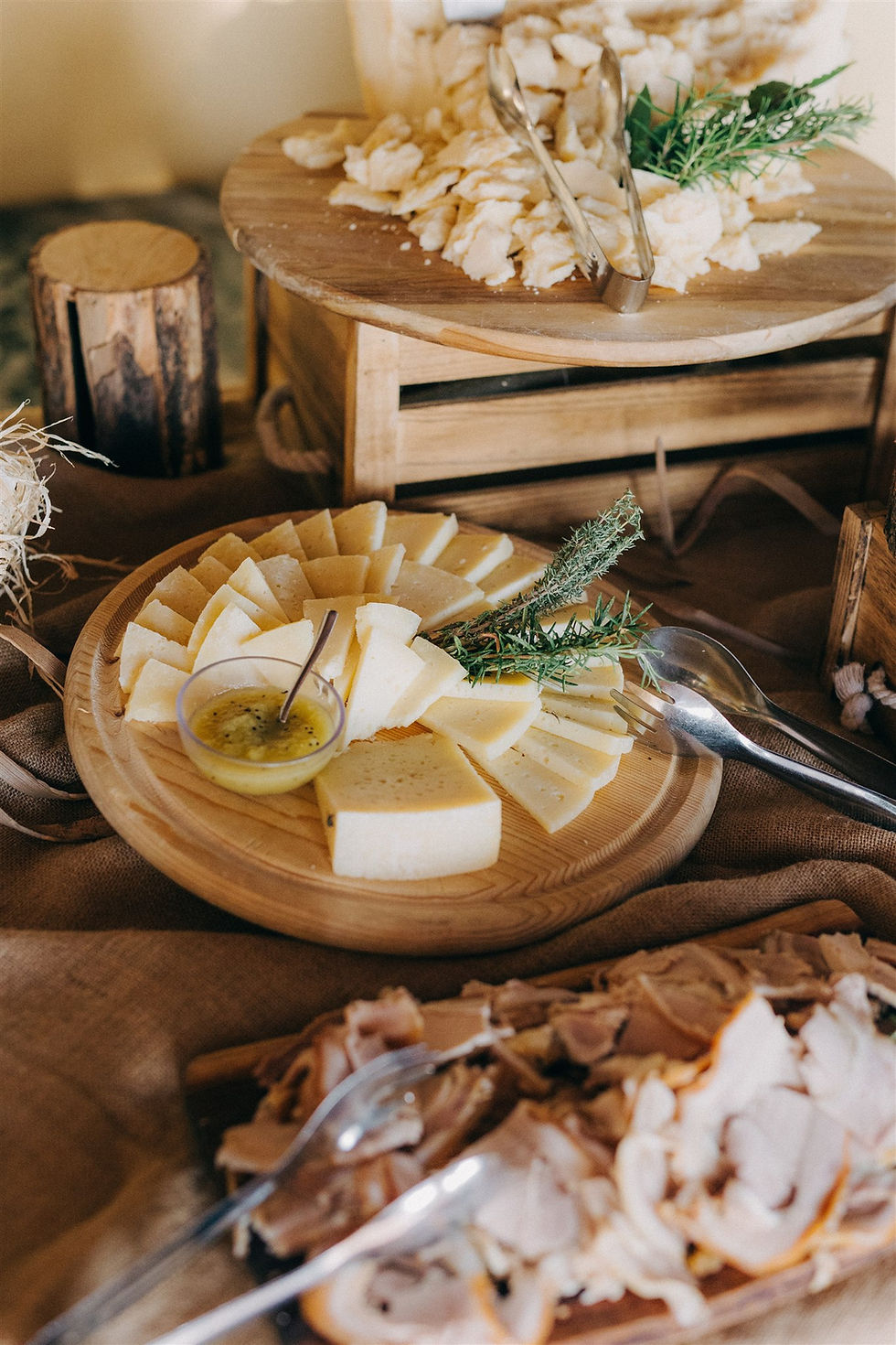 destination wedding in italy food