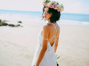 sposa in spiaggia