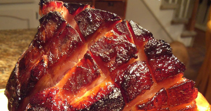 Baked Ham with Pepsi Cola Glaze