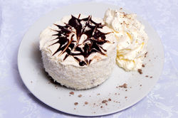 Súkkulaði kókos / kokos cream cake
