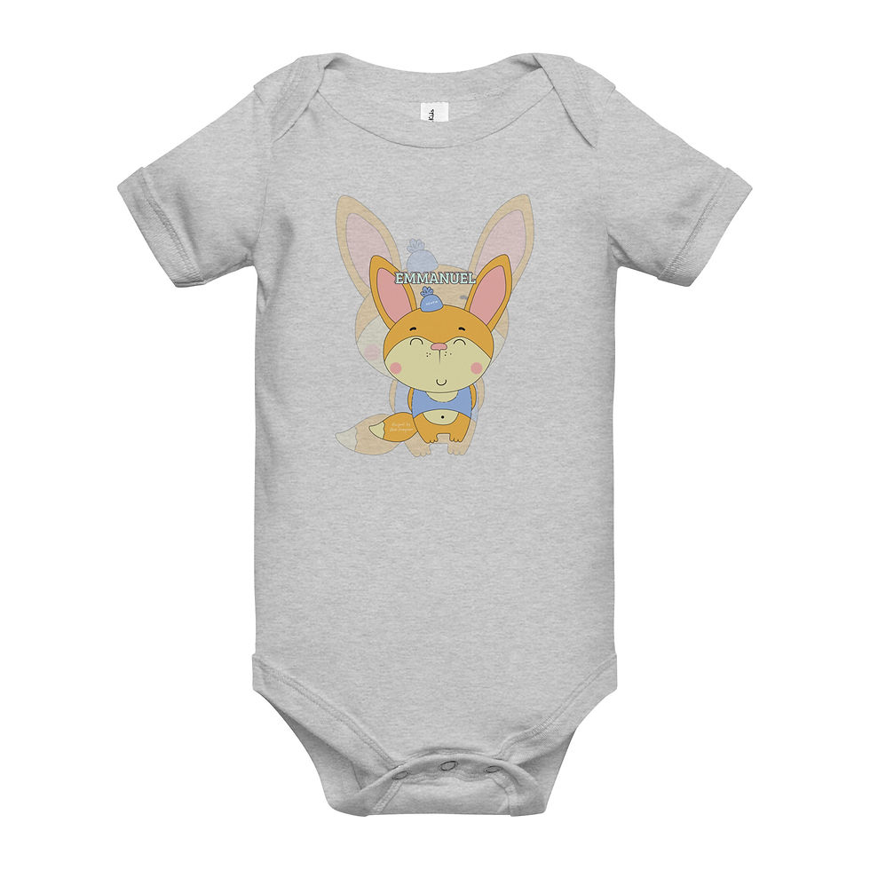 Thumbnail: EMMANUEL Baby short sleeve one piece