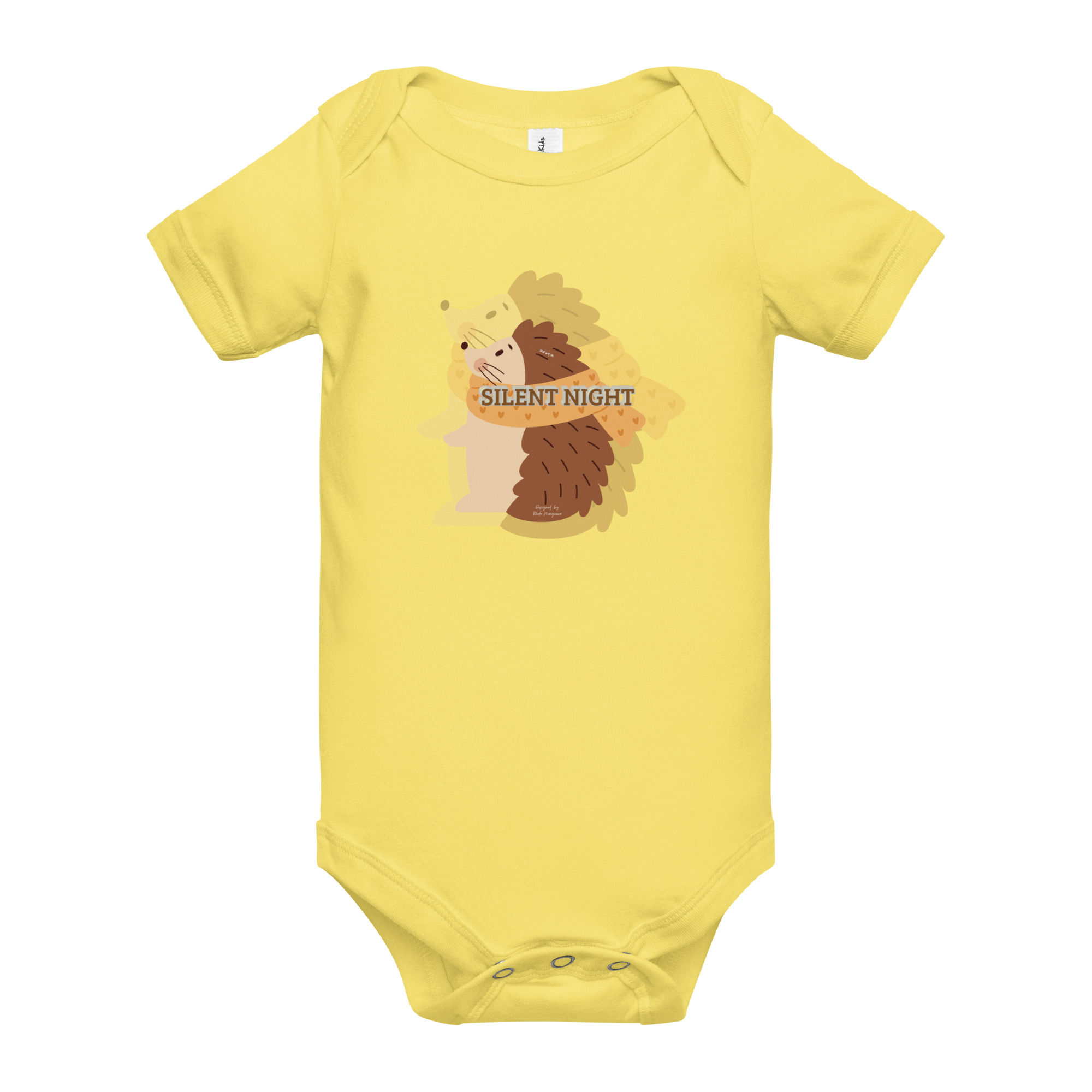 SILENT NIGHT Baby short sleeve one piece