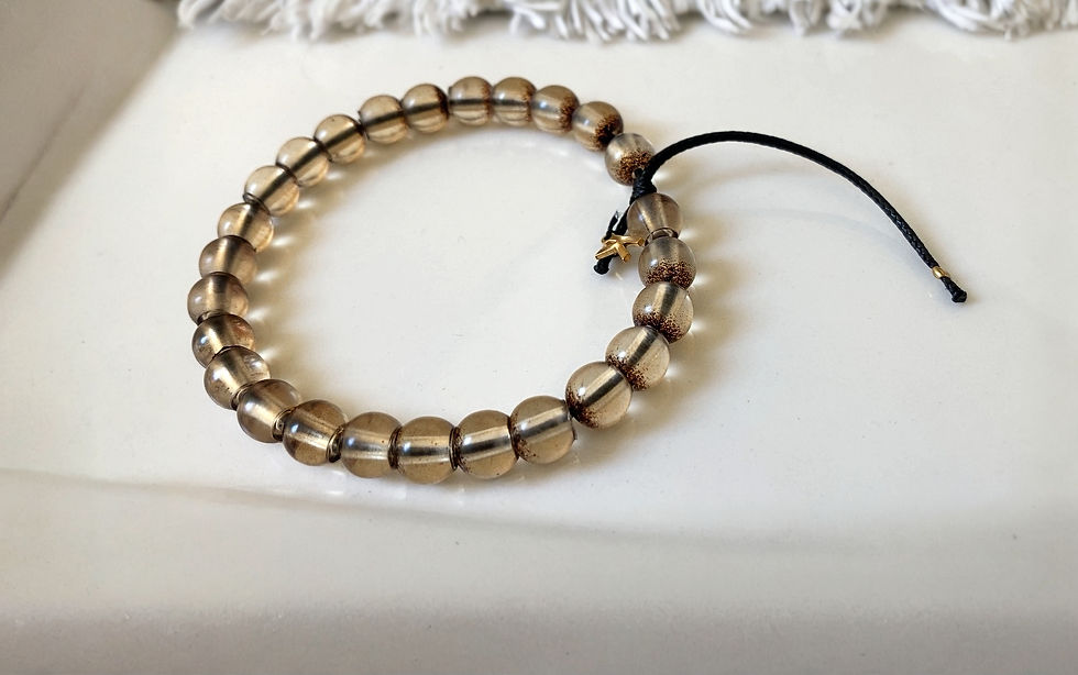 Miniature : Bracelet à la Vanille de profil