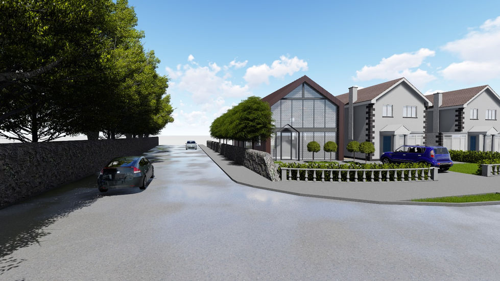 Lea Road House - Street view