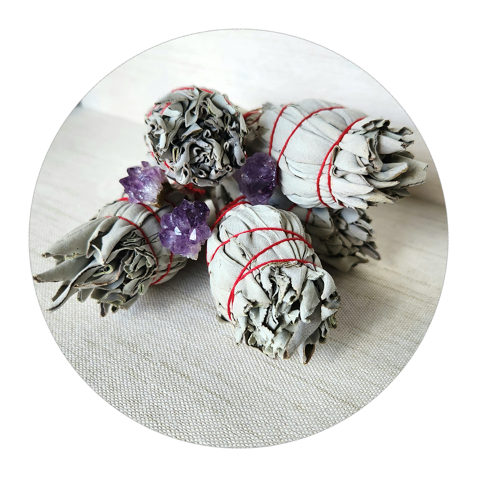 white smudge sage