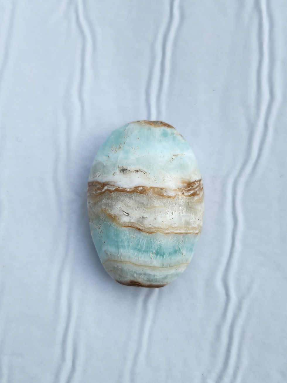 Caribbean Calcite palmstone