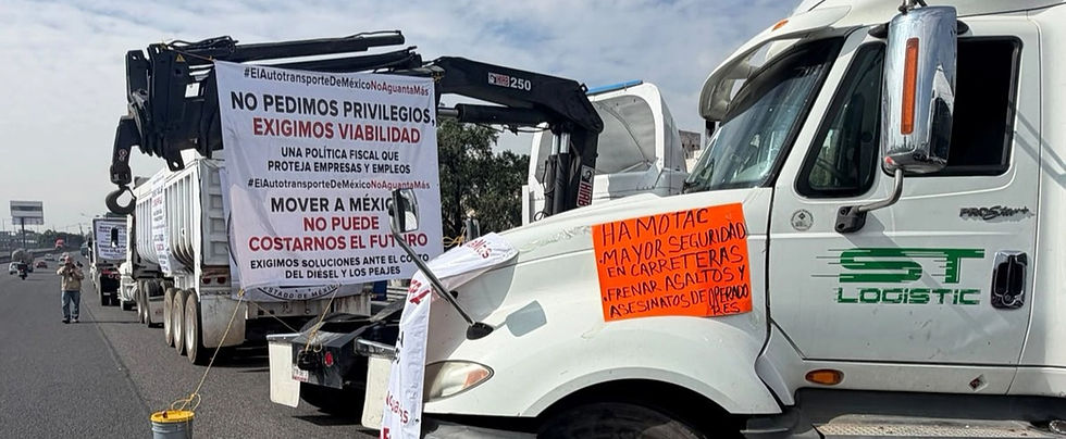 MÉXICO | Paro nacional de transportistas