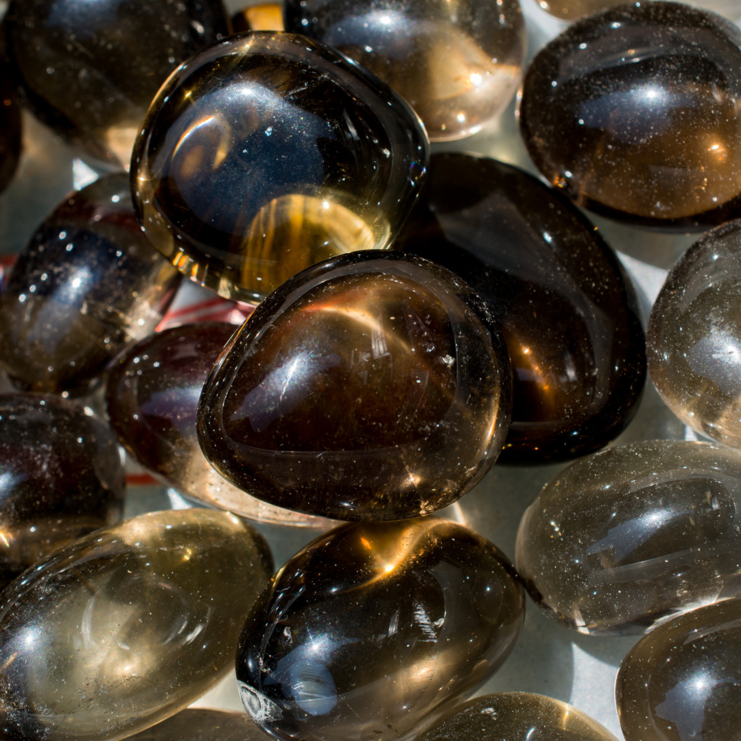 Smokey Quartz Tumbled | Healing, Grounding & Anxiety