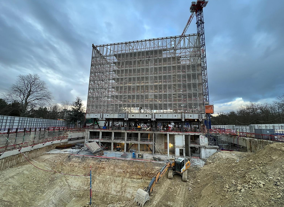 Équipe REHALIB INGENIERIE sur projet de construction