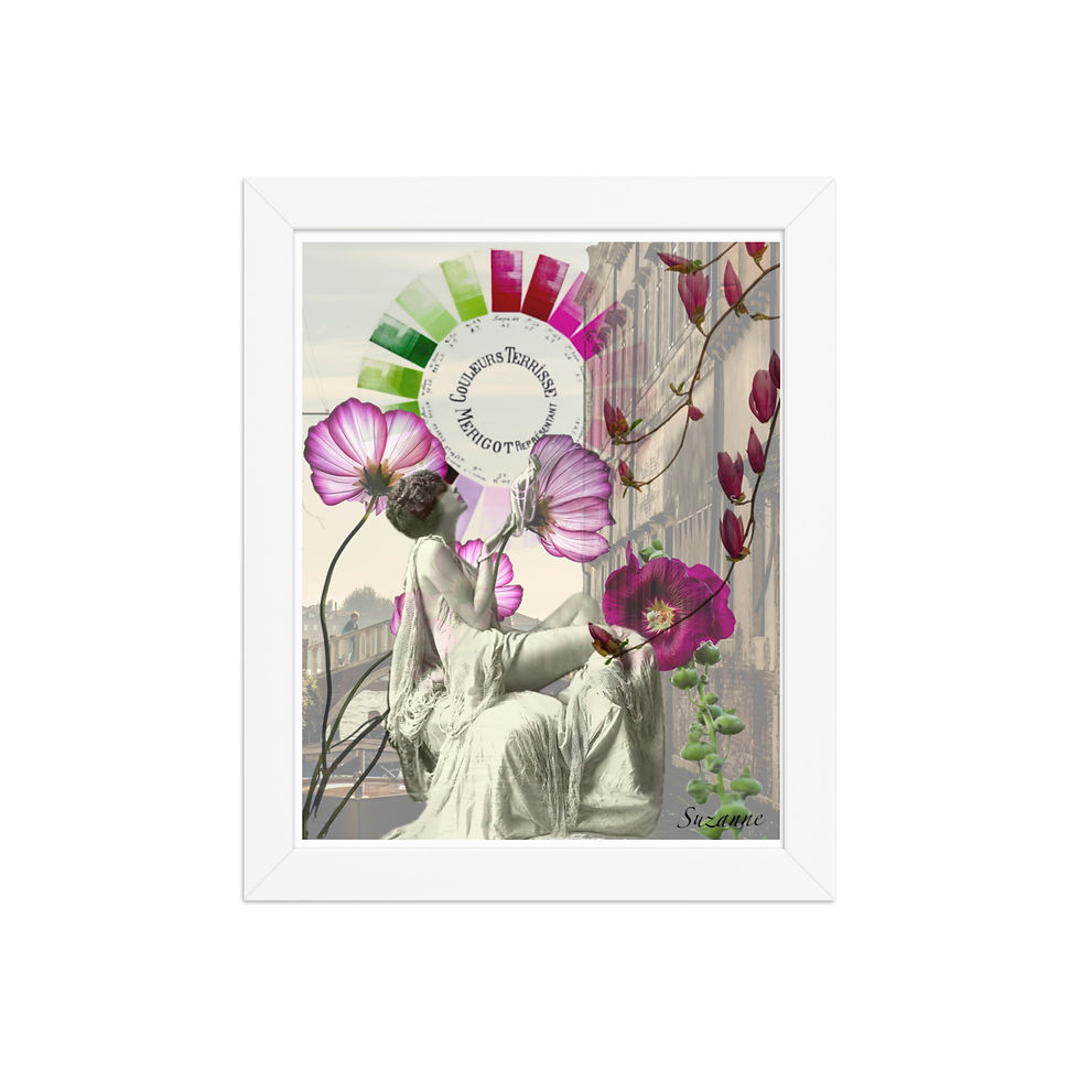 Thumbnail: Vintage botanical collage — high-quality art print