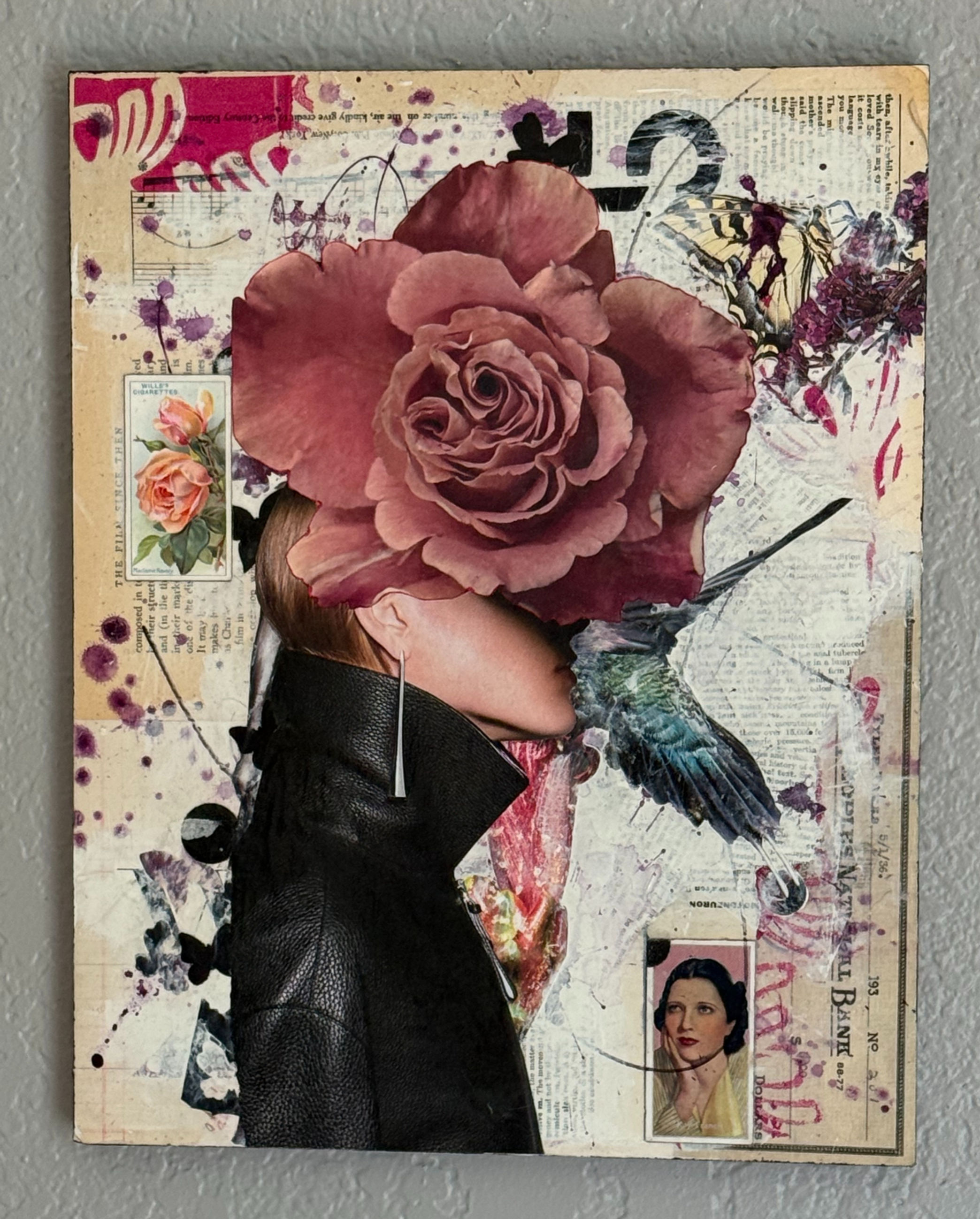 Contemporary Abstract Fashion Inspired Collage 11"x14"