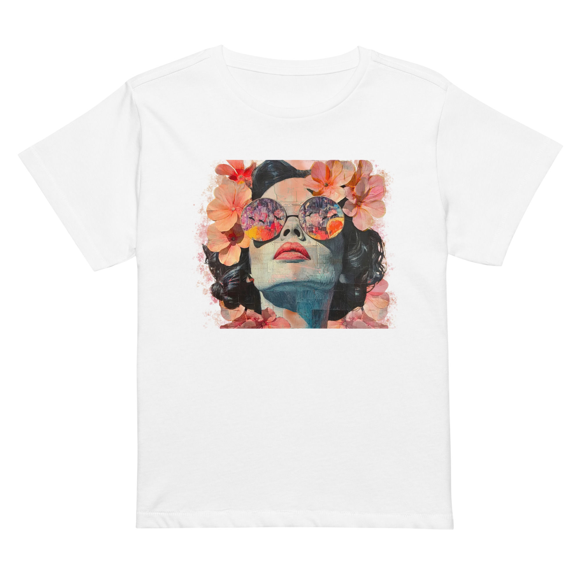 Women's Floral Short Sleeve T-Shirt