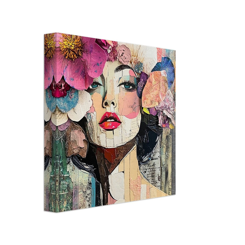 Thumbnail: Bold Bohemian women with a pink floral crown