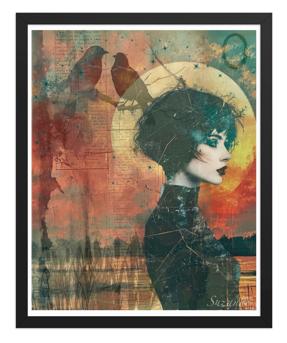 Strong Women vibrant wall Art
