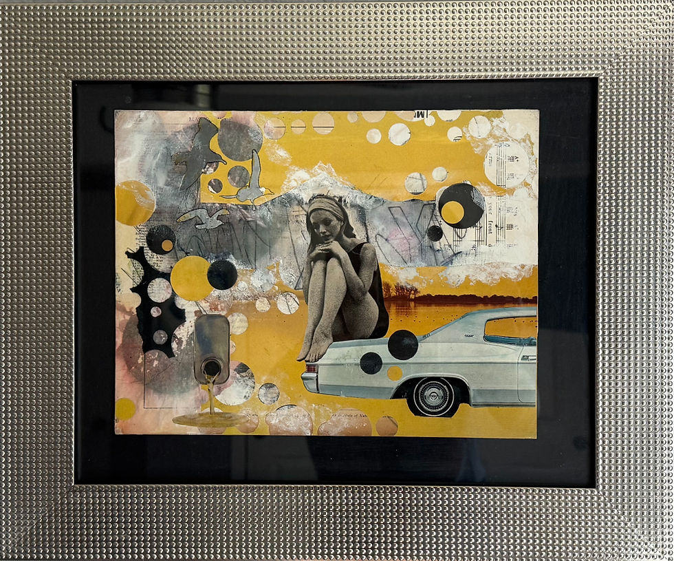 Thumbnail: Vintage Girl Sitting on a Car