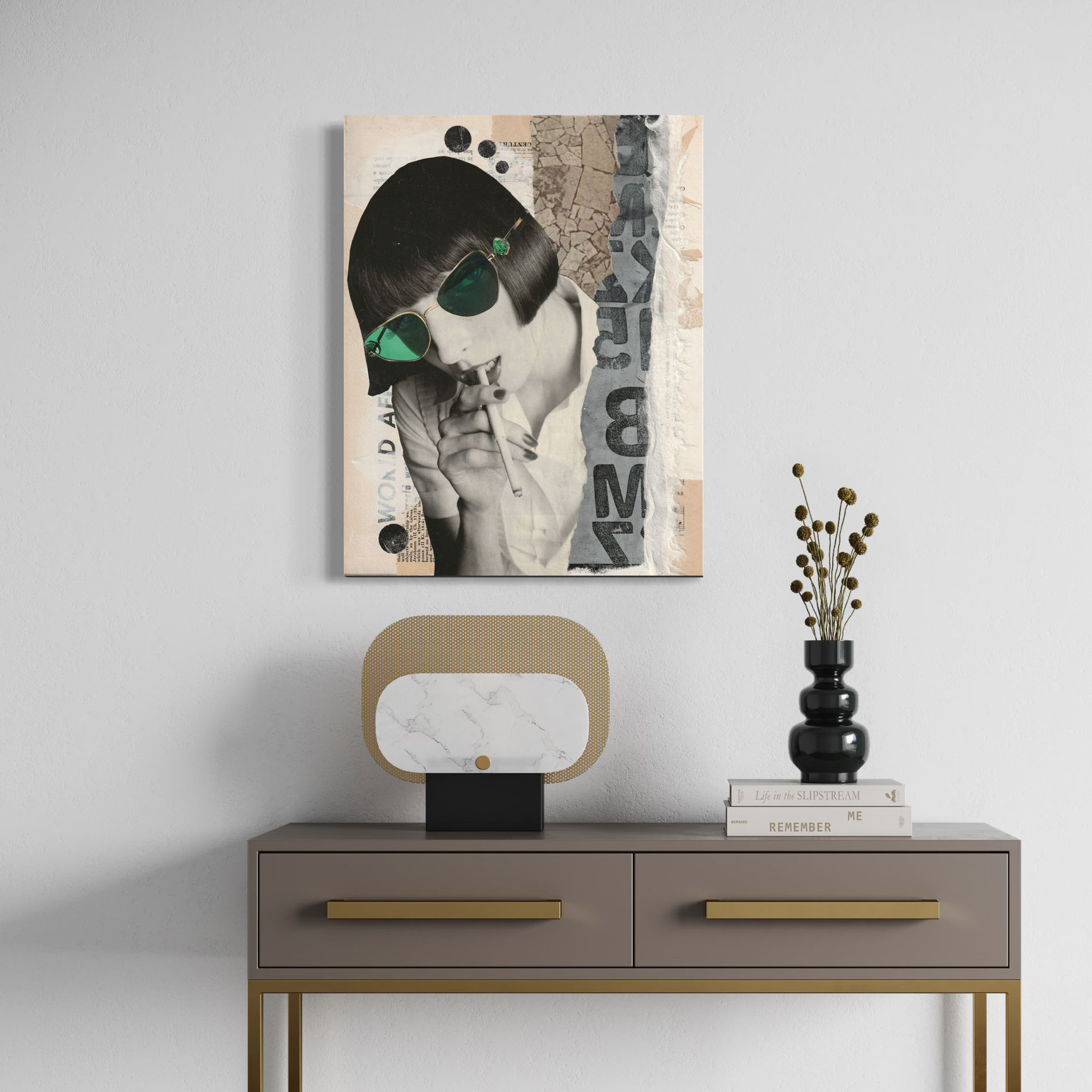 Vintage Mod Fashion showing feminine strength and confidence