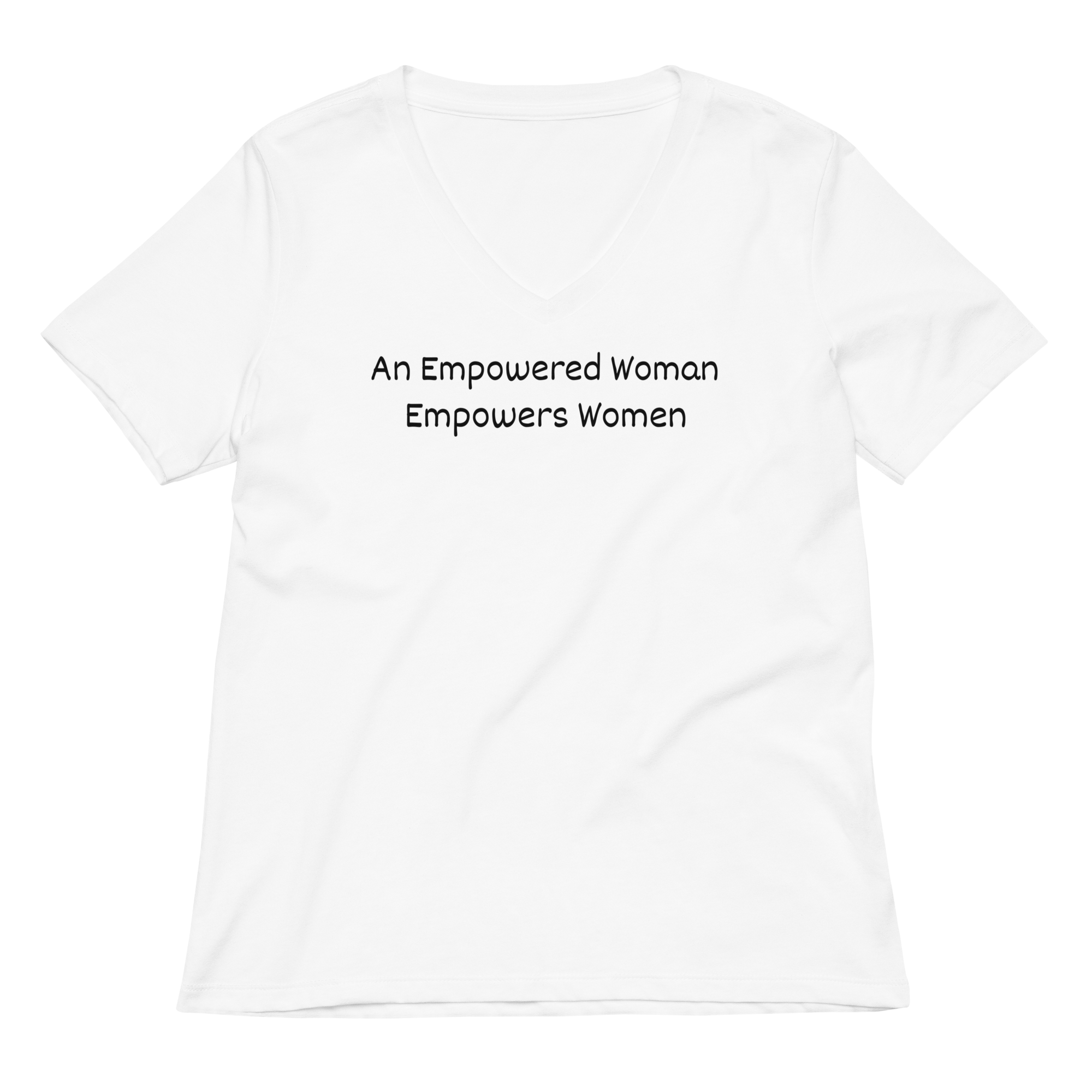 Bold colored empowerment tee shirts
