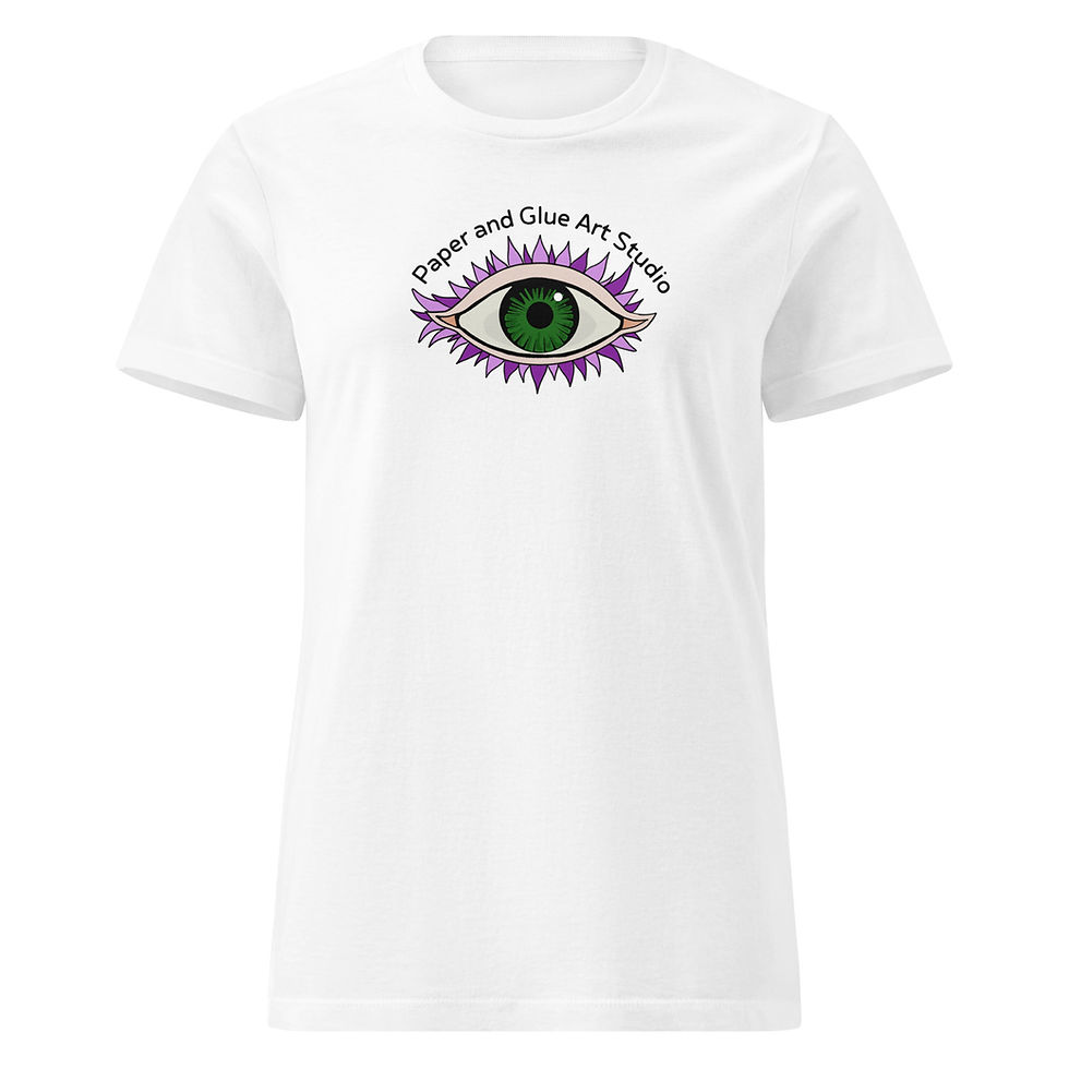 Thumbnail: Logo of an green eye with Purple lashes with logo across the top