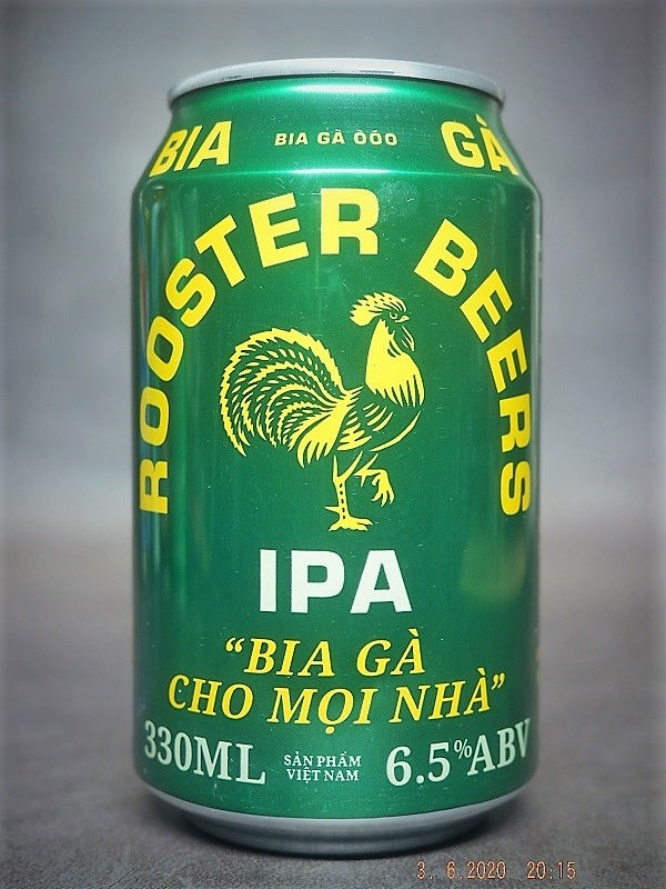 Thumbnail: rooster-ipa-green-330-ml-vietnam-beer-design-found-in-2020-8938528366020