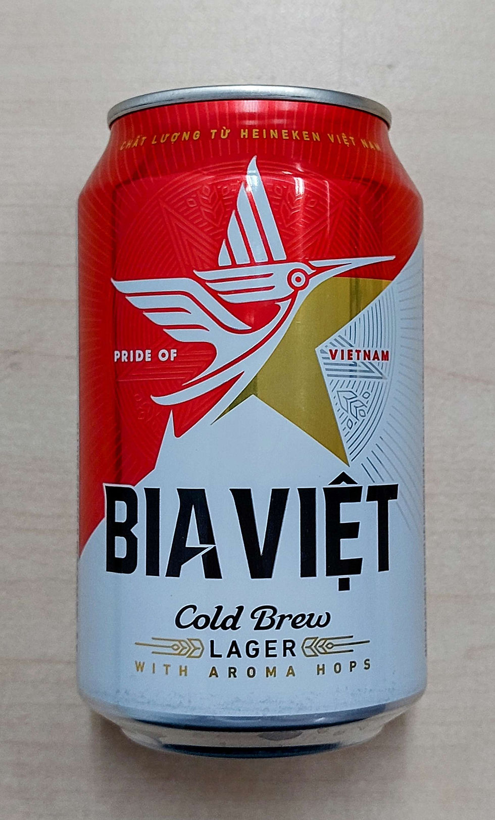 Thumbnail: Bia-Viet-Vietnam-beer-330-ml-new-design-found-in-jul-2023-8934822220112