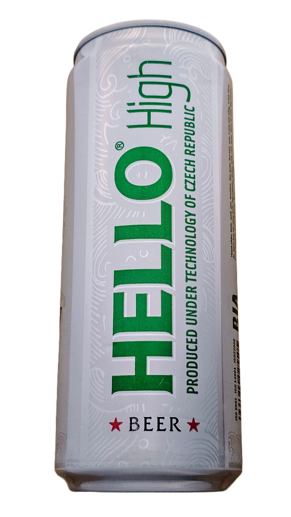 Thumbnail: 2024-Hello-Lager-sleek-330ml-Vietnam-beer-barcode-EAN-8934614025505