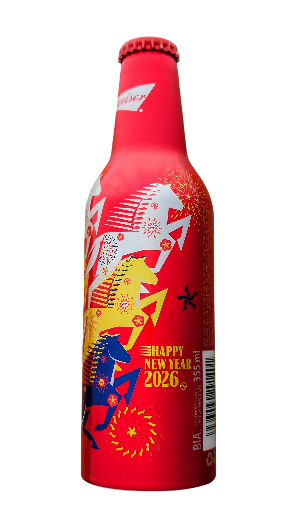 Thumbnail: 2026 Vietnam Budweiser New Year of the Horse Bính Ngọ 355ml alu bottle