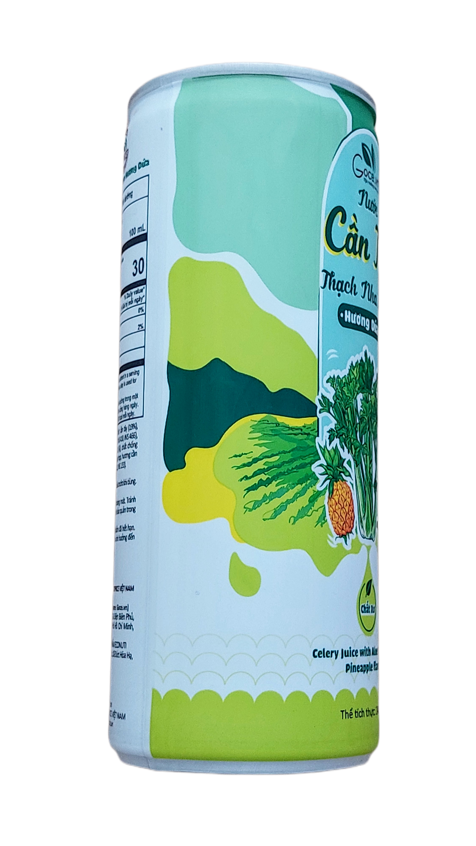 Thumbnail: 2023-Celery-Juice-with-Aloe-Vera-Jelly-Pineapple-flavor-240ml-Vietnam-8936184940011