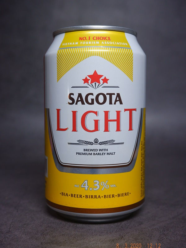 Thumbnail: sagota-light-yellow-color-330-ml-vietnam-beer