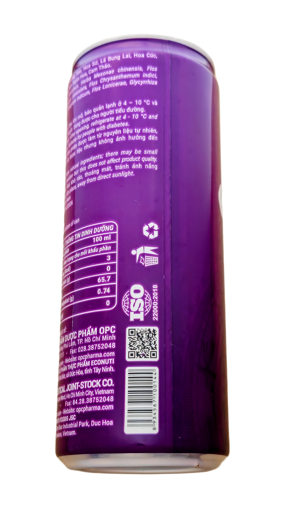 2026-OPC-Herbal-sugar-free-Vietnam-drinks-320ml-sleek-barcode-ean-8934567100144
