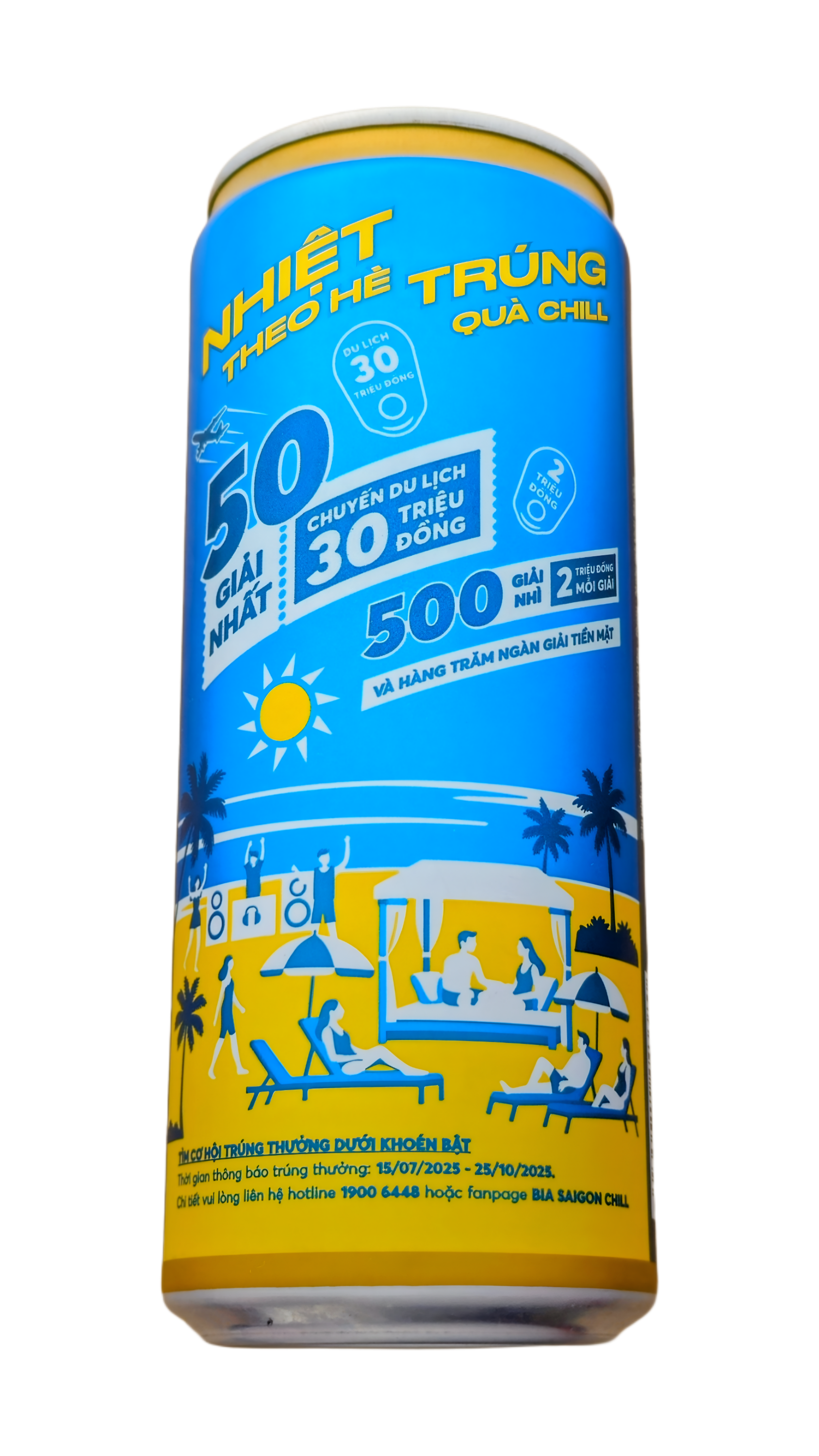 2025-Saigon-Chill-Lucky-Program-Nhiệt-theo-hè-trúng-quà-chill-sleek-330ml-Vietnam-beer-barcode-8935012443380