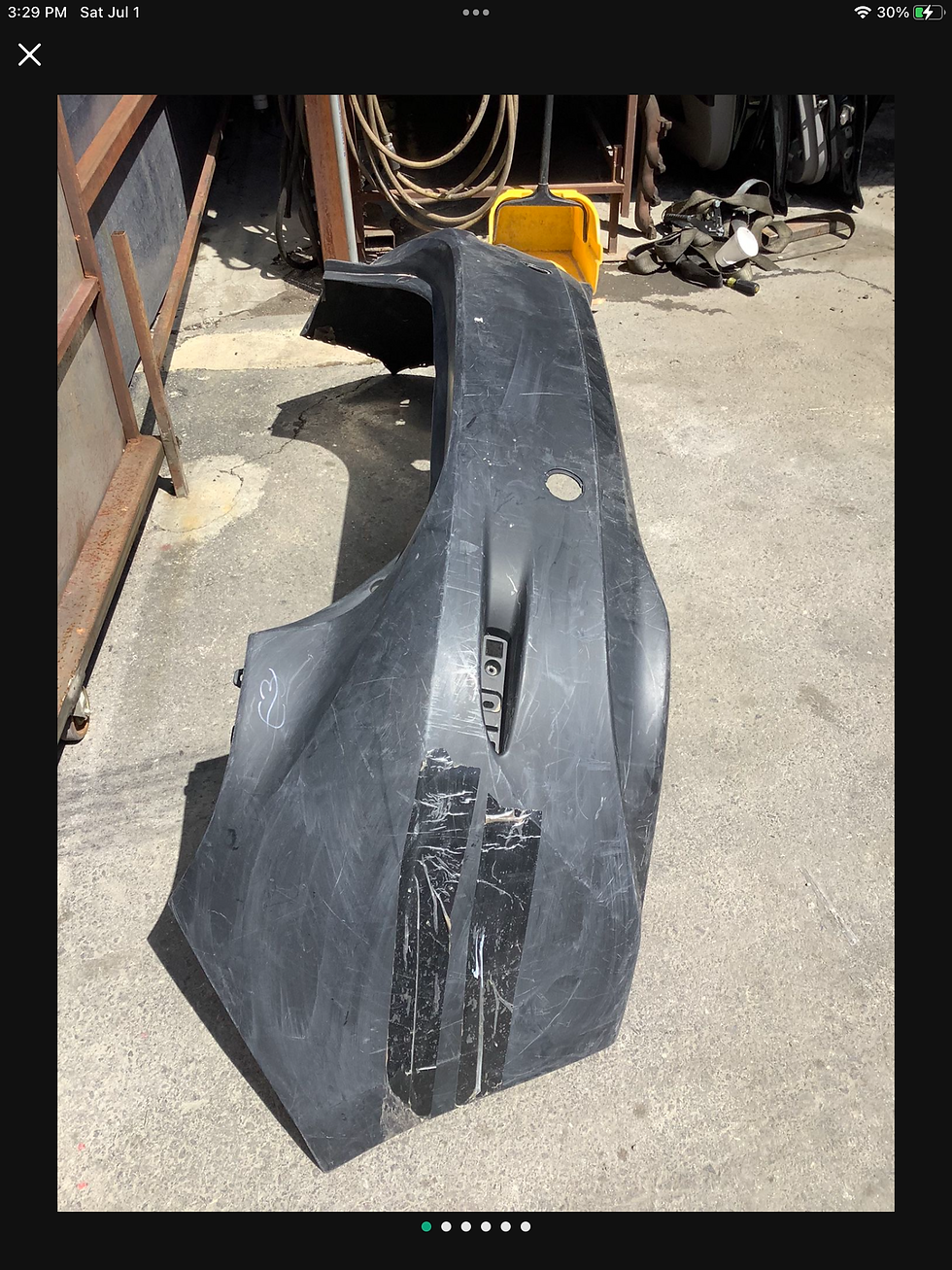 Thumbnail: 2014-2018 Mazda3 Mazda 3 Sedan Rear Bumper OEM 
