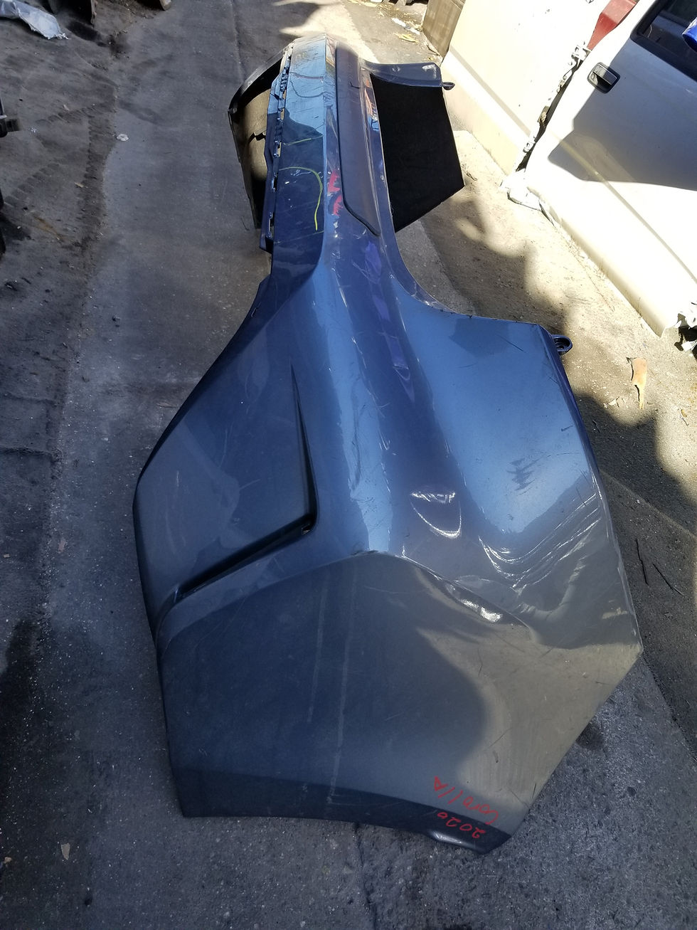 Thumbnail: 2020 toyota Corolla rear bumper 