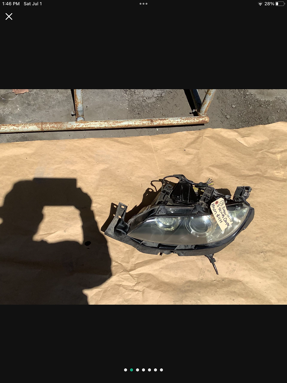 Thumbnail: 2006-2008 BMW 3 SERIES SEDAN RIGHT PASSENGER HEADLIGHT OEM
