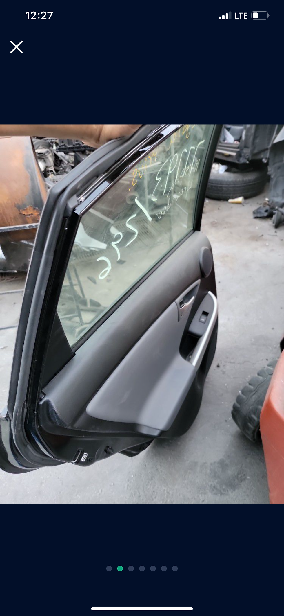 Thumbnail: 2010-2015 Toyota Prius Left Rear Door