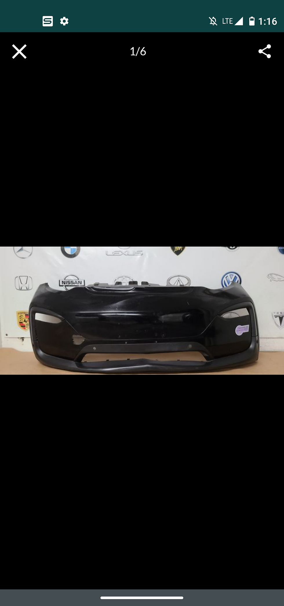 2018/2019/2020 Bmw i3 Front bumper