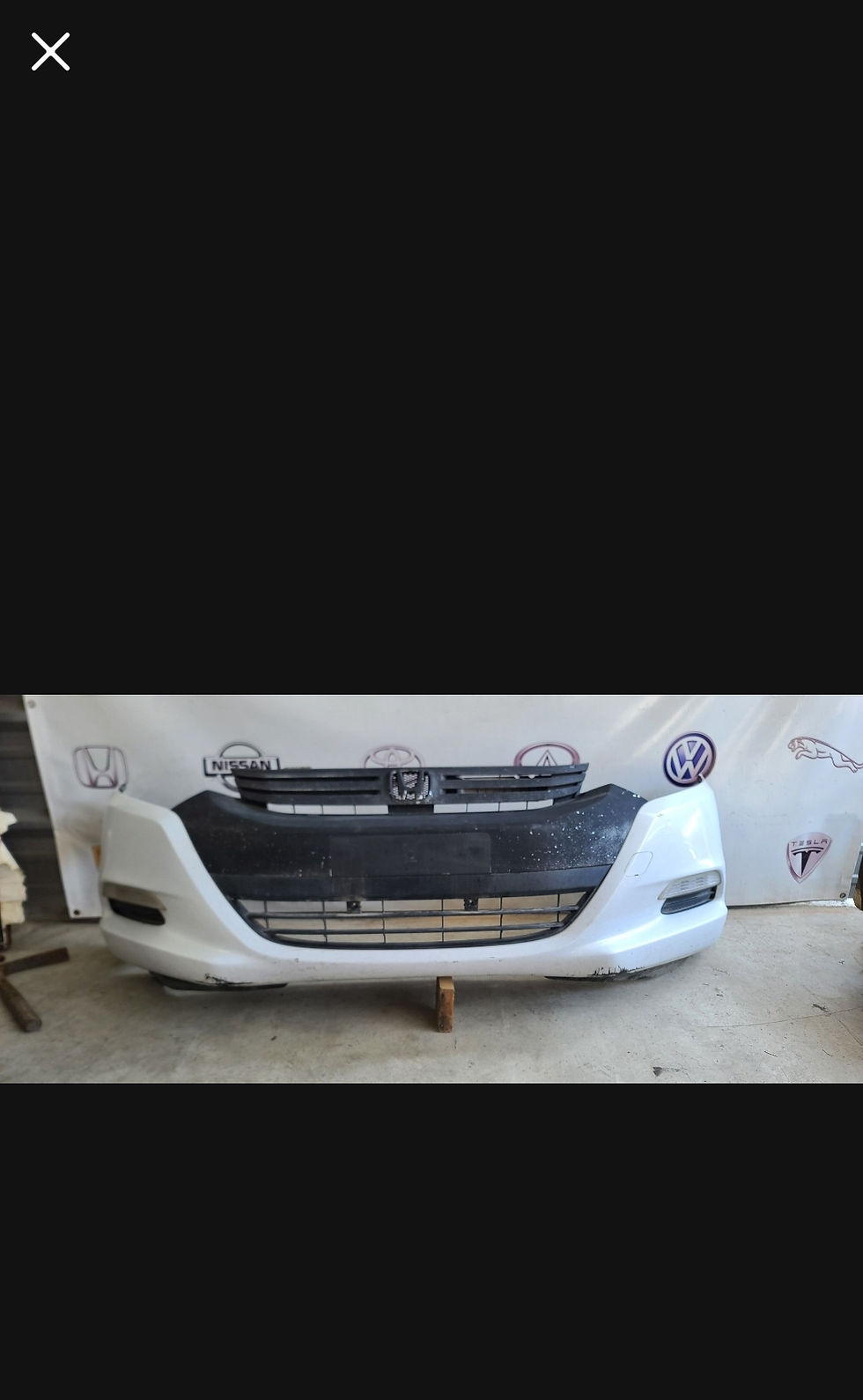Thumbnail: 10.12 honda insight front bumper 