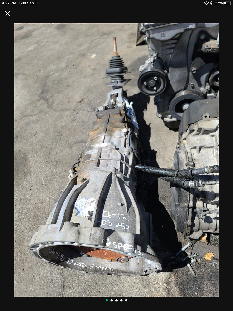 Thumbnail: 2006-2012 Lexus IS250 Transmission Manual 6 speed 