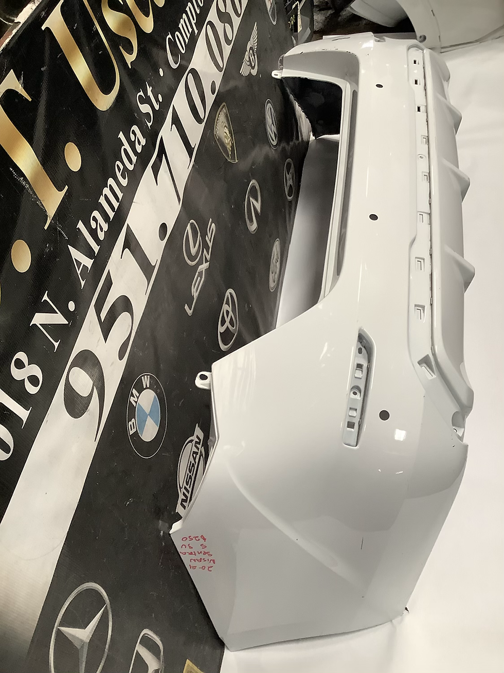 Miniatura: 2020 2021 Nissan Sentra S SU Rear Bumper OEM 