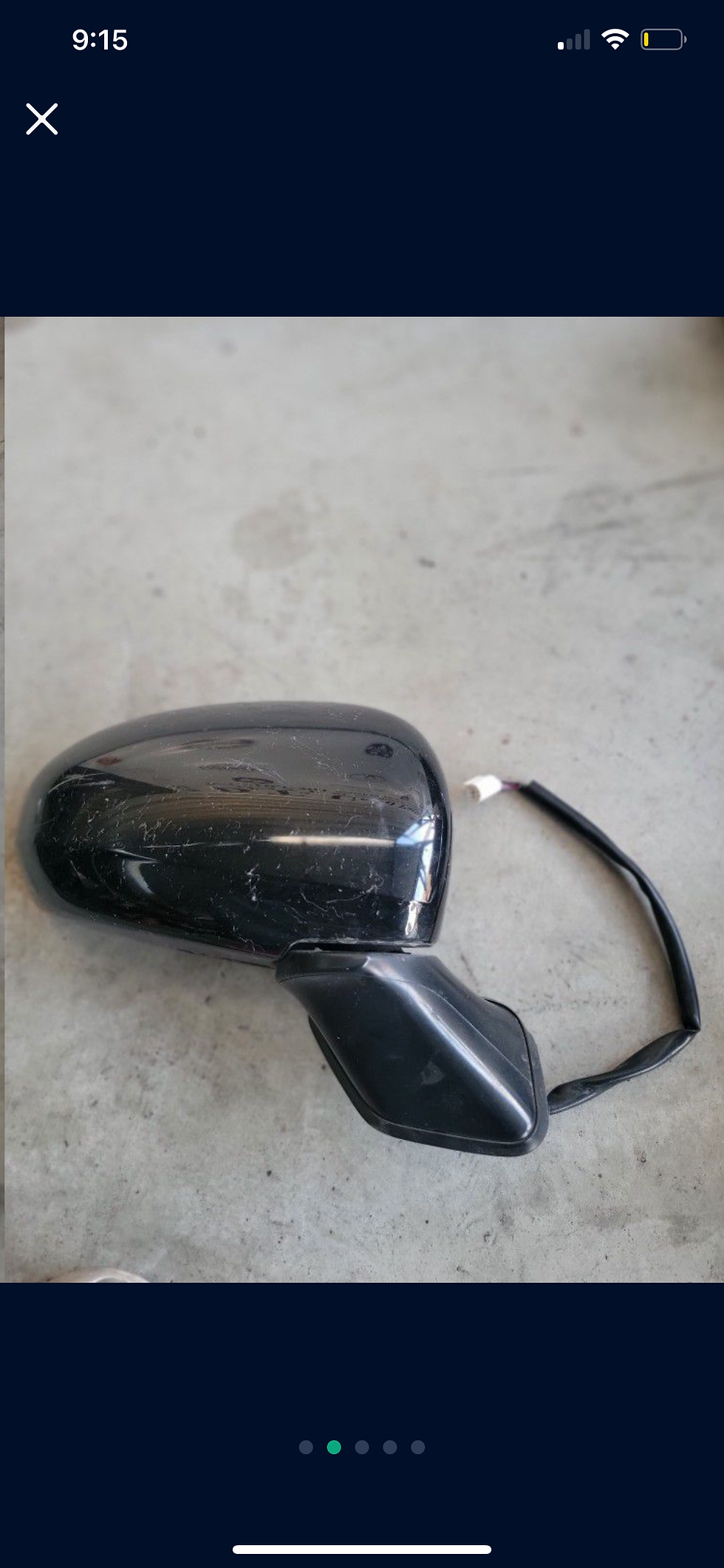 Miniatura: 2010-2015 Toyota Prius Right Passenger Mirror