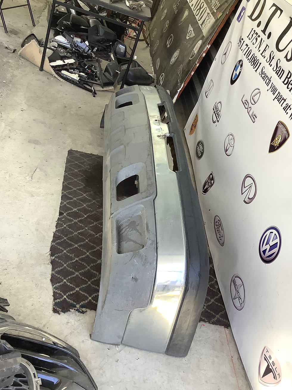 Thumbnail: 2003-2006 Chevy Silverado Front Bumper OEM 