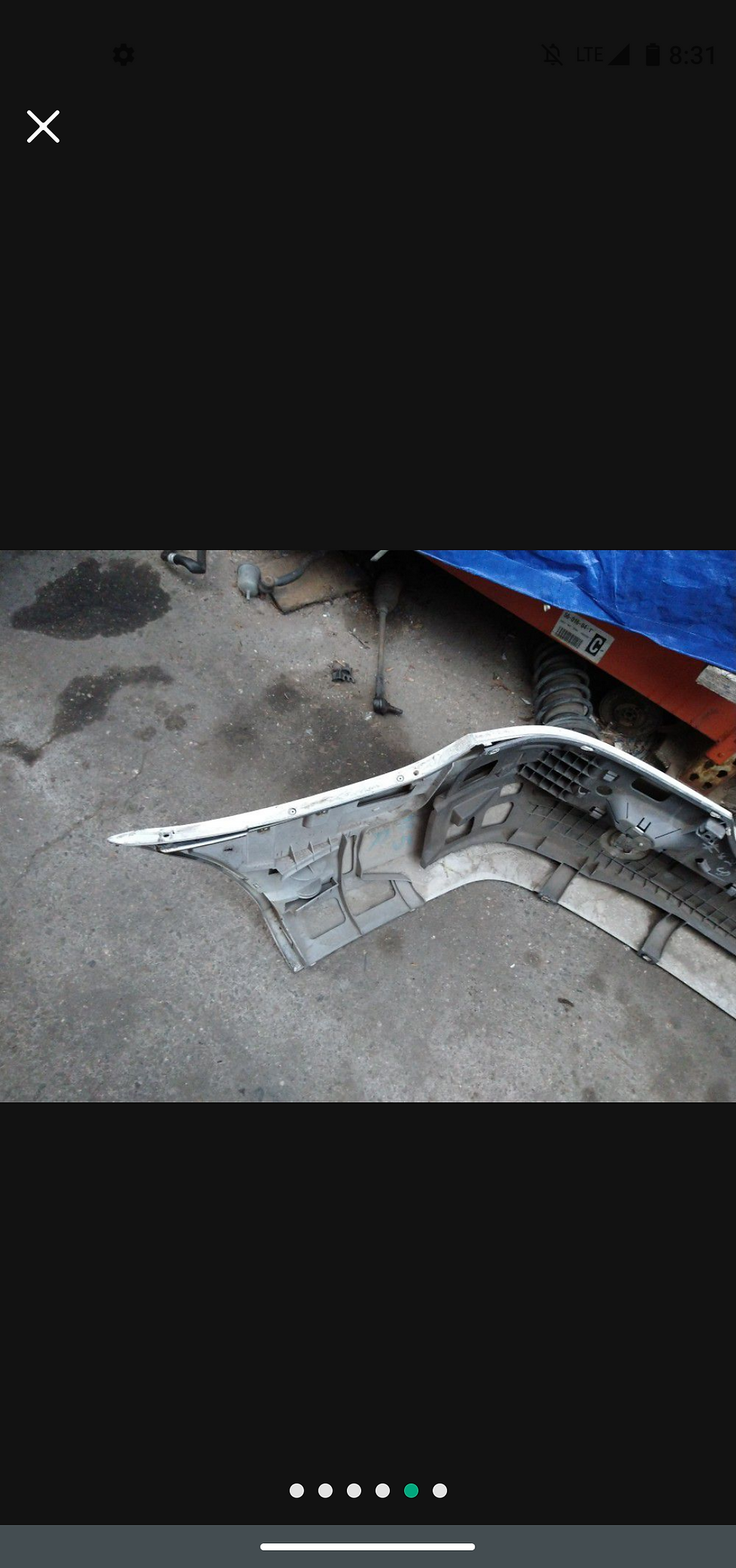 Miniatura: 03.09 Mercedes Benz CLK OEM Front Bumper